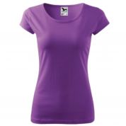 Koszulka damska bawełniana PURE 122 Malfini - fioletowy