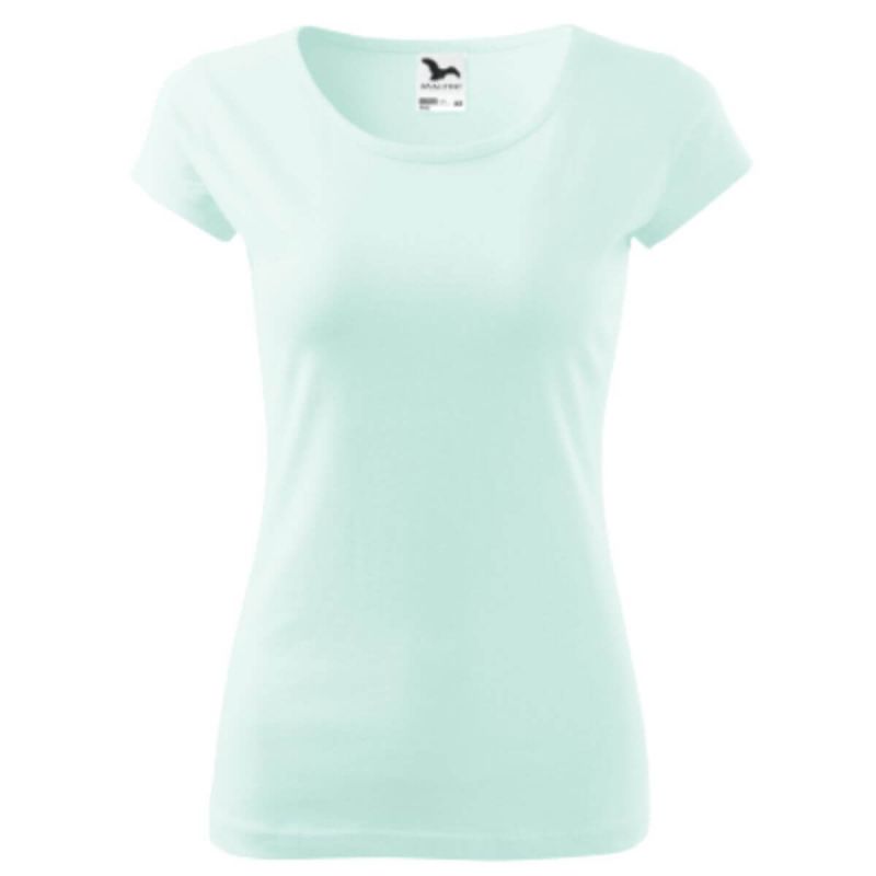 Koszulka damska bawełniana PURE 122 Malfini - jasny miętowy