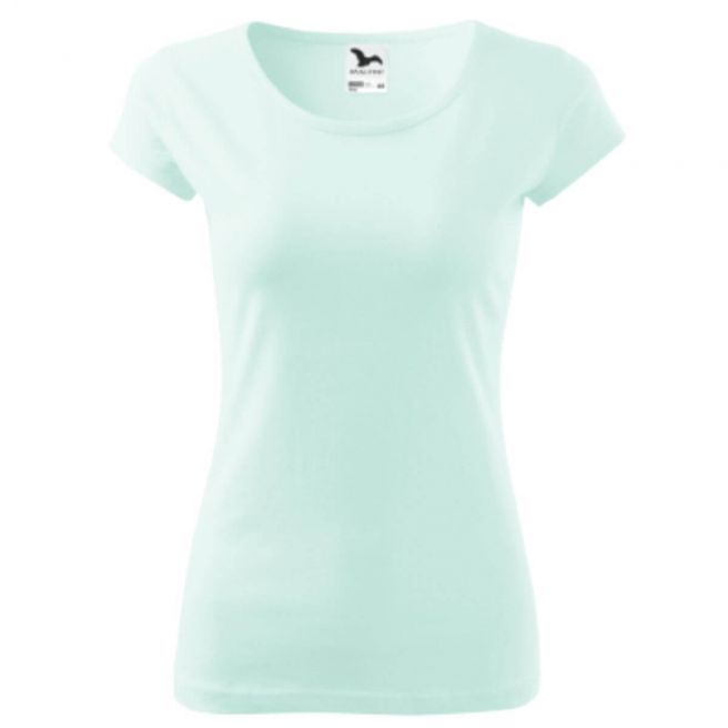 Koszulka damska bawełniana PURE 122 Malfini - jasny miętowy