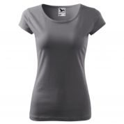 Koszulka damska bawełniana PURE 122 Malfini - stalowy