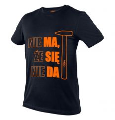Koszulka t-shirt roboczy z zabawnym nadrukiem "Nie ma że się nie da" 81-642 Neo Tools