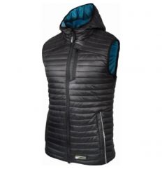 Kamizelka ocieplana męska VEST Stalco Perfect S-7858 czarny