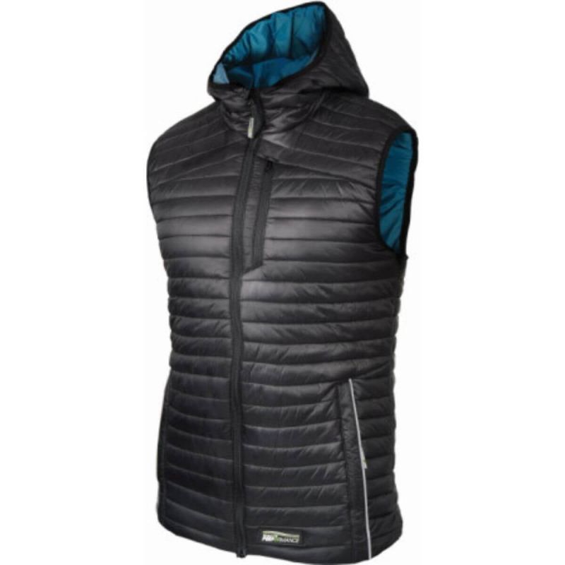 Kamizelka ocieplana męska VEST Stalco Perfect S-7858 czarny