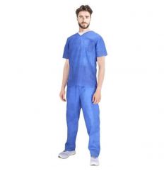 Komplet higieniczny operacyjny VISIT-SET N Reis niebieski