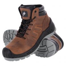 Buty bezpieczne TITAN-BRONCO S3S FO SR BBR Reis - czarno-brązowy