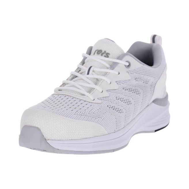 Buty robocze sportowe przewiewne ATTIC S1PS FO SR WS Reis - biało-szare