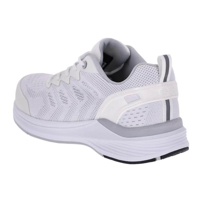 Buty robocze sportowe przewiewne ATTIC S1PS FO SR WS Reis - biało-szare