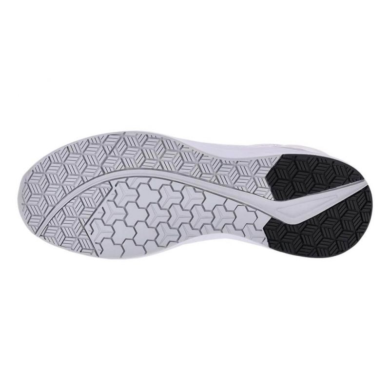 Buty robocze sportowe meskie siatkowe ATTIC S1PS FO SR WS Reis - bialo-szare podeszwa