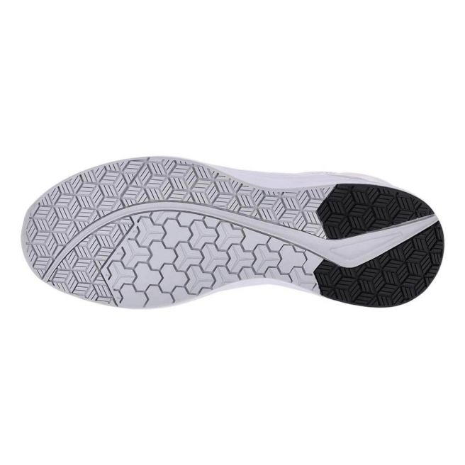 Buty robocze sportowe meskie siatkowe ATTIC S1PS FO SR WS Reis - bialo-szare podeszwa