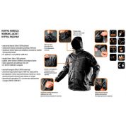 Kurtka robocza ocieplana Oxford 81-570 Neo Tools - czarna