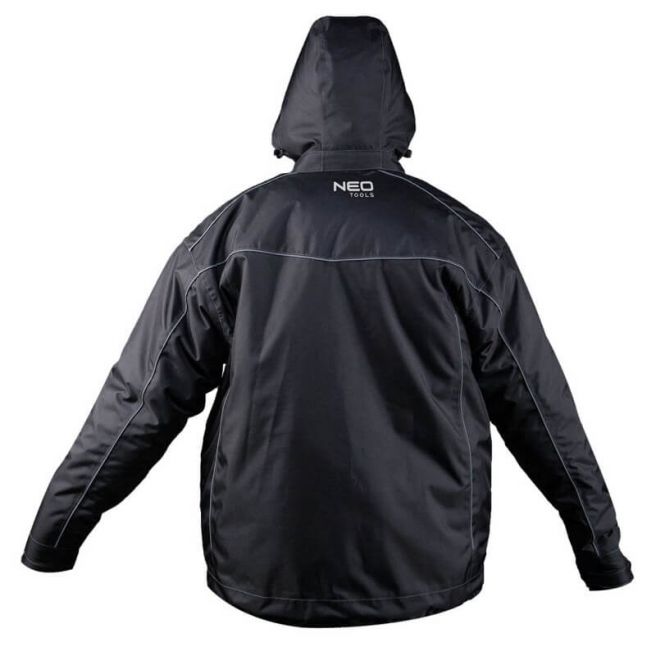 Kurtka robocza ocieplana Oxford 81-570 Neo Tools - czarna