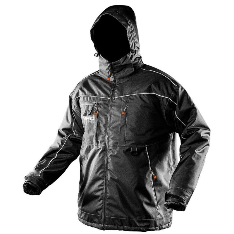 Kurtka robocza ocieplana Oxford 81-570 Neo Tools - czarna
