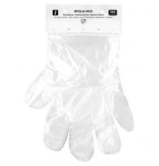 Rękawice ochronne foliowe RFOLIA-PICK T Reis - przezroczyste