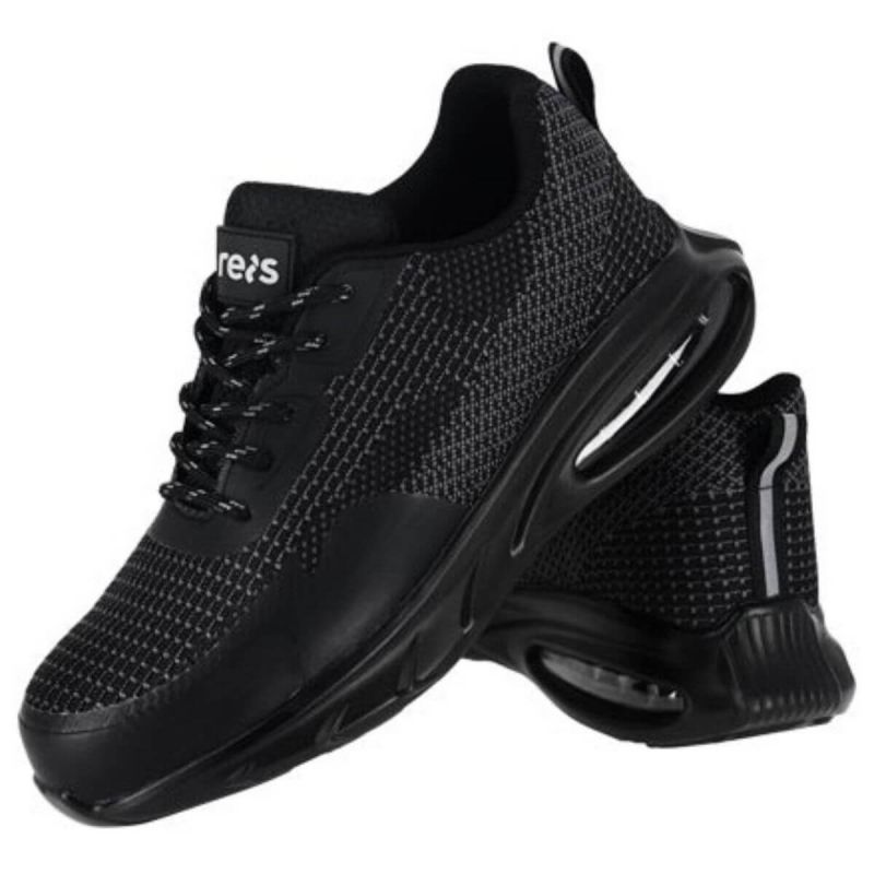 Buty bezpieczne HARBOR SB FO SR BS Reis - czarno-szare