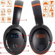 Słuchawki ochronne z radiem FM i Bluetooth Tactix 488134