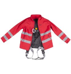 Kurtka softshell z szelkami...