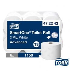 Papier toaletowy biały MINI Jumbo Tork - 6 rolek