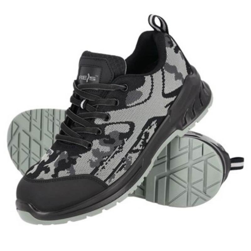 Buty robocze tekstylne BRMORO SB SR SC MOS Reis - moro-szary