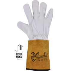 Rękawica spawalnicza na...