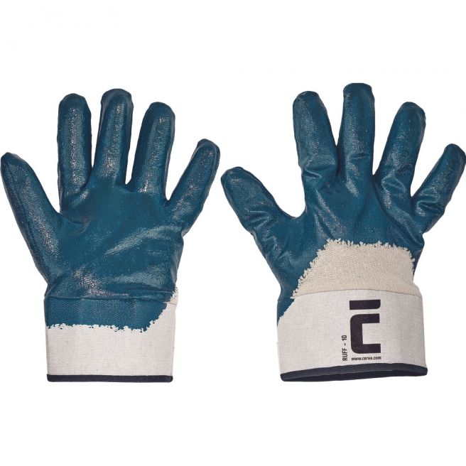 Rękawice nitrylowe RUFF CERVA