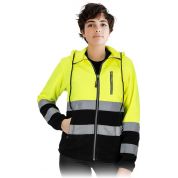 Damski polar ostrzegawczy...