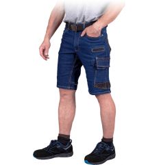Dżinsowe szorty robocze JEANS303-TS GB REIS