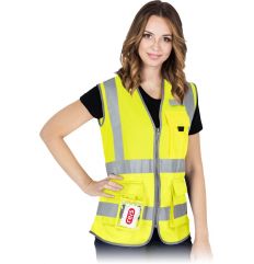 Damska kamizelka ostrzegawcza KOS-LADY Y Reis - żółta