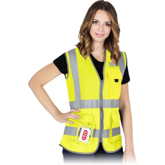 Damska kamizelka ostrzegawcza KOS-LADY Y Reis - żółta