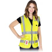Damska kamizelka ostrzegawcza KOS-LADY Y Reis - żółta