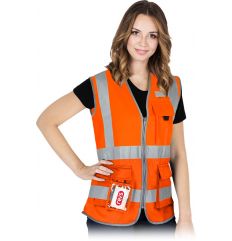 Damska kamizelka ostrzegawcza KOS-LADY P Reis - pomarańczowa
