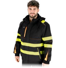 Kurtka ocieplana z pasami...