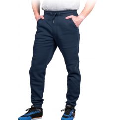 Niebieskie spodnie męskie JOGGER REIS