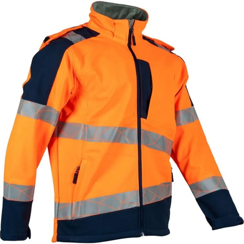 Kurtka ostrzegawcza softshell Vizwell VWJK613 VWJK613ON