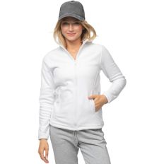 LADIES DOUBLE - damska bluza polarowa Promostars 68103Z - biała