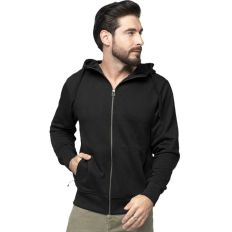 Bluza męska z kapturem BISON 64000C czarna