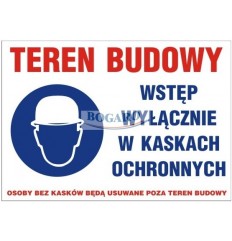 Znak tablica TEREN...