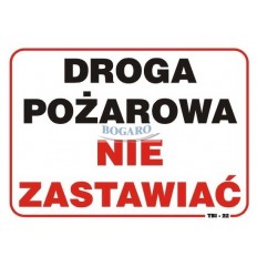 Znak Tablica TBI-22 Droga...