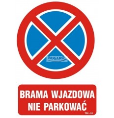 Znak Tablica TBI-32 Brama...