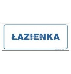 Znak Tabliczka Łazienka TI-36