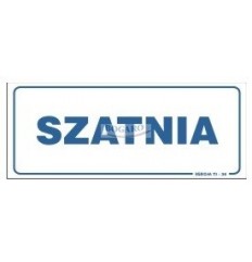 Znak Tabliczka Szatnia TI-38