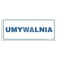 Znak Tabliczka Umywalnia TI-40