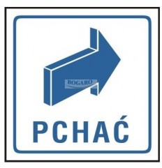 Znak Tabliczka na drzwi...