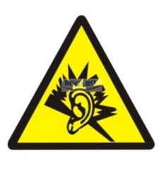 Znak Naklejka 5x5 cm WYSOKI...