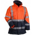 Kurtki ostrzegawcze ocieplane