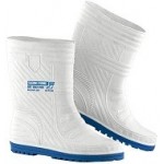 Buty gumowe białe, spożywcze