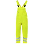 Spodnie ogrodniczki ostrzegawcze