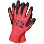 Rękawice powlekane latexem